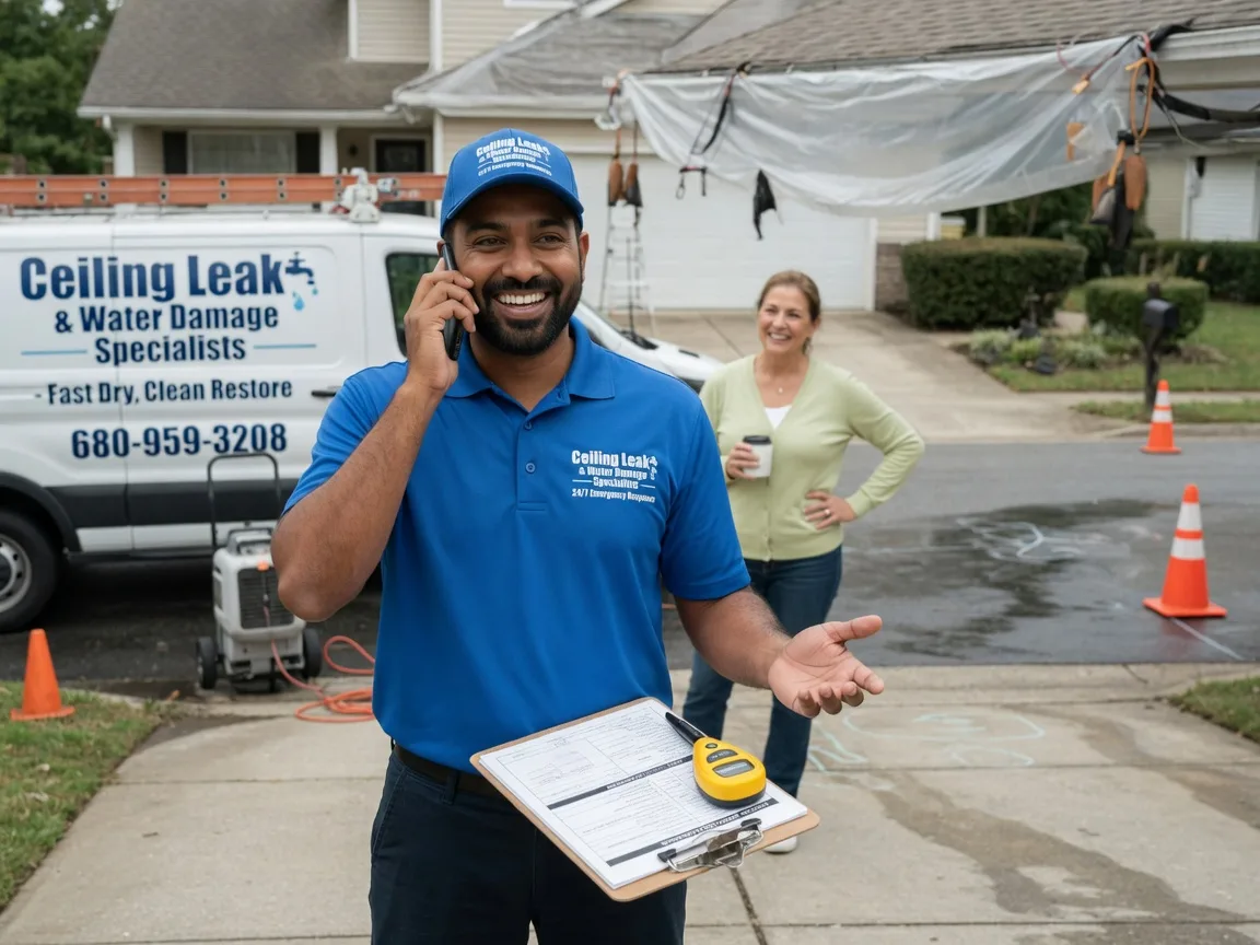 Ceiling Leak Cleanup Glocester, RI FAQs